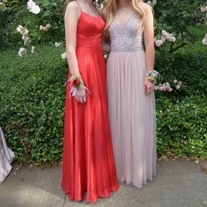 Red Sherri Hill dress size 00